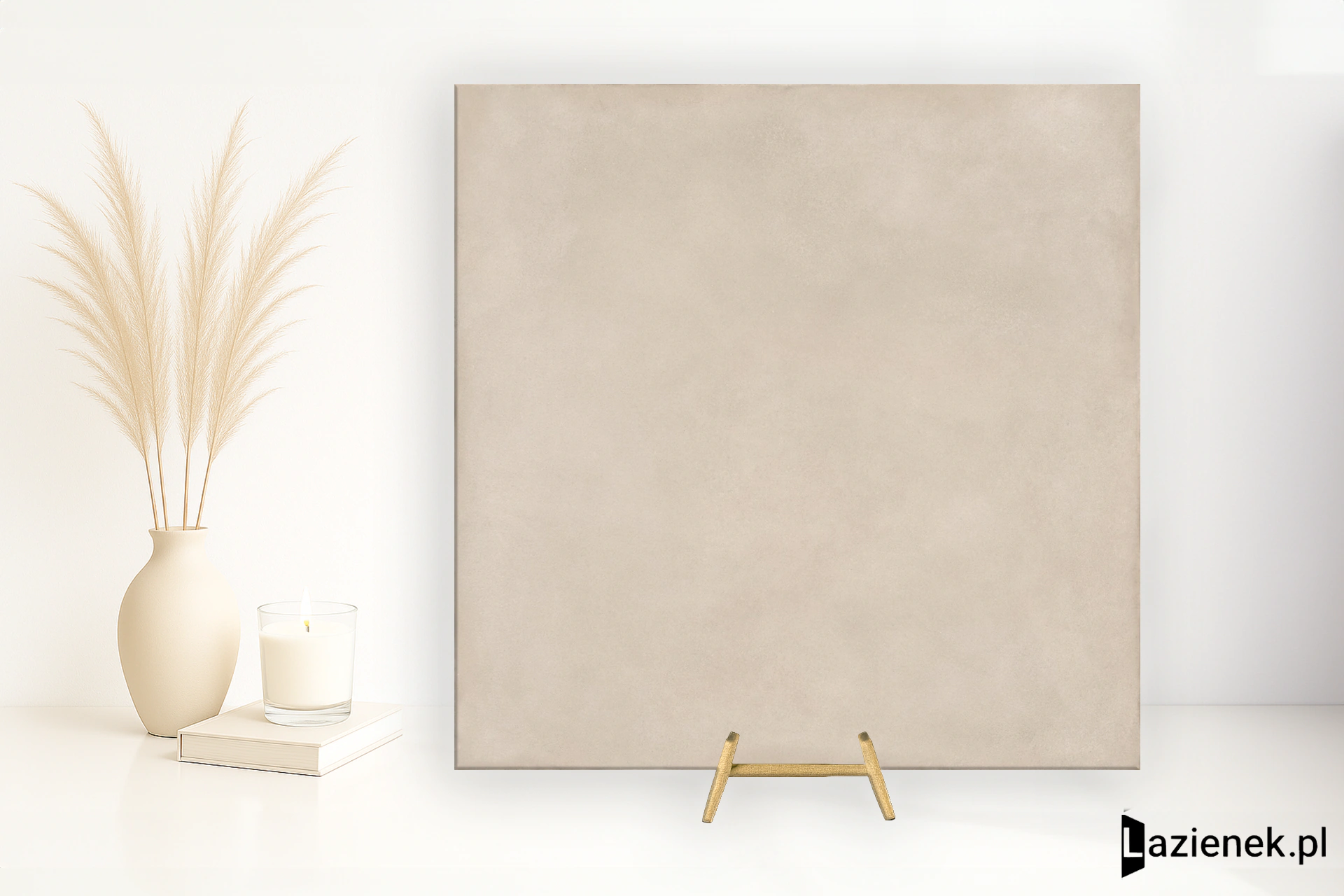Casalgrande Padana Terrae Bianco błyszcząca 120x120 cm gr. 9 mm - płytka rektyfikowana/18090040